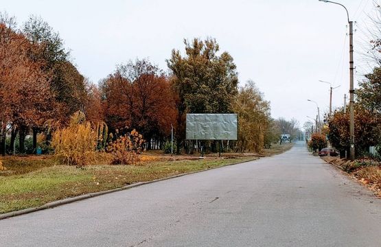 Фото рекламной плоскости по адресу ул.Павлоградская перекресток ул. Грушевского (Односторонка)