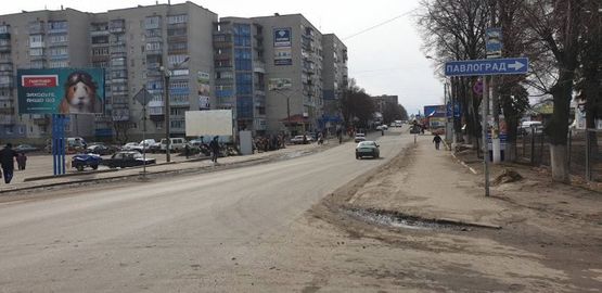 Фото рекламной плоскости по адресу ул. Соборная, Центральный рынок