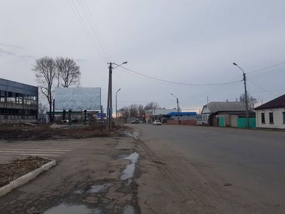 Фото рекламной плоскости по адресу Павлоградская (с-т, АТБ) ЛЗТД