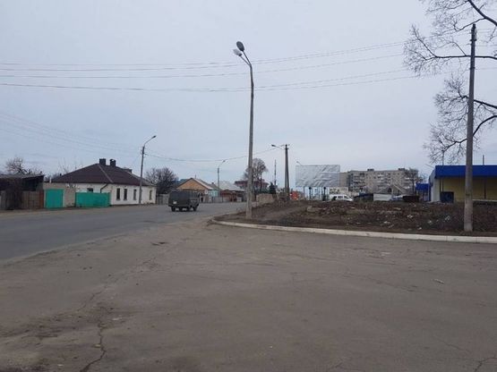 Фото рекламной плоскости по адресу Павлоградская (с-т, АТБ) ЛЗТД