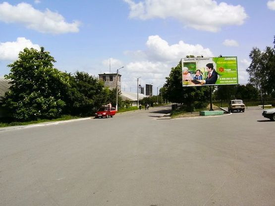Фото рекламной плоскости по адресу Бродивской  Ж/Д вокзал