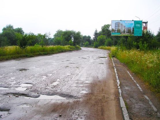 Фото рекламной плоскости по адресу Дрогобычская ул., ( завод "Галлак")