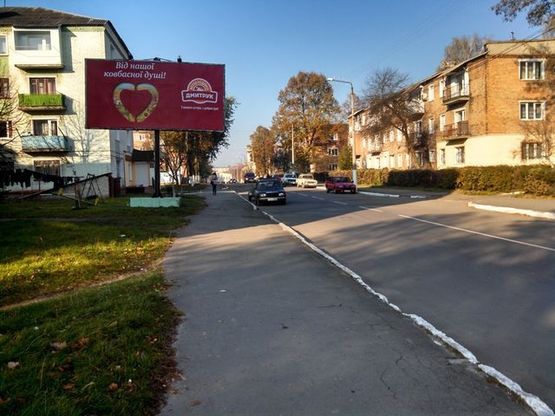 Фото рекламної площини за адресою Грушевского ул., 10