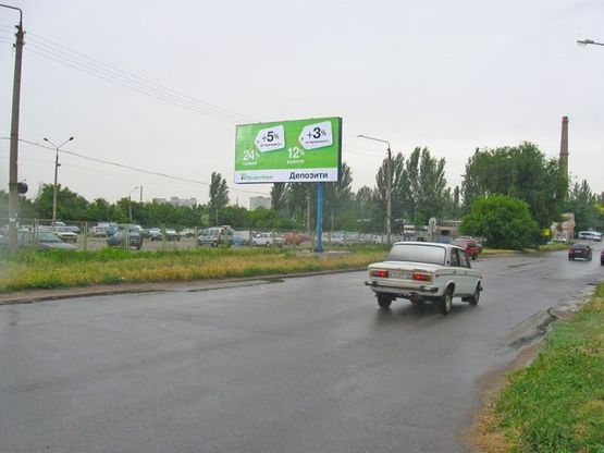 Фото рекламной плоскости по адресу ул.Заднепровская