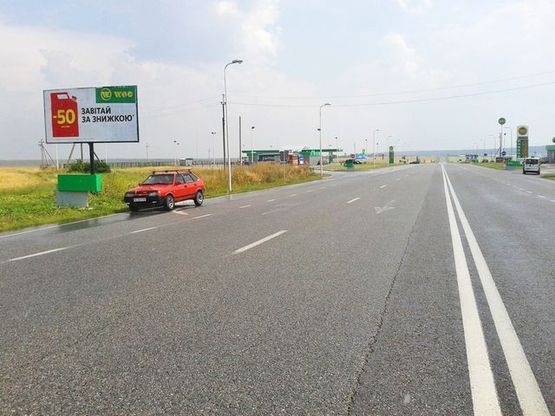 Фото рекламної площини за адресою Граница с Польшей ( от границы)