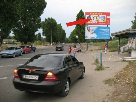 Фото рекламної площини за адресою ул.Лазо-ул.Калинина-ул.Победы, перекресток,трансп.сообщение спальных р-нов, Центра, вокзалов, порта..