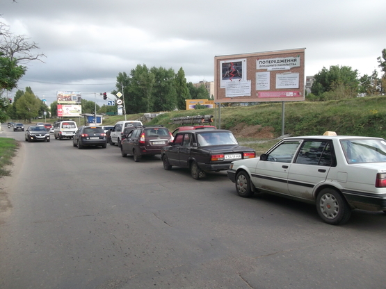 Фото рекламної площини за адресою ул.Лазо-ул.Калинина-ул.Победы, ул.Лазо-ул.Калинина, транспортная развязка