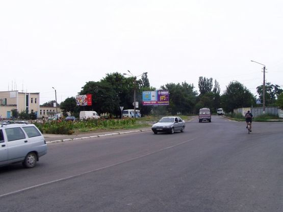 Фото рекламной плоскости по адресу ул.Гагарина-пр.Ленина, ул.Гагарина угол пр.Ленина (ж/д вокзал)