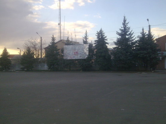 Фото рекламної площини за адресою г.Раздельная, ул.Ленина площадь дома культуры