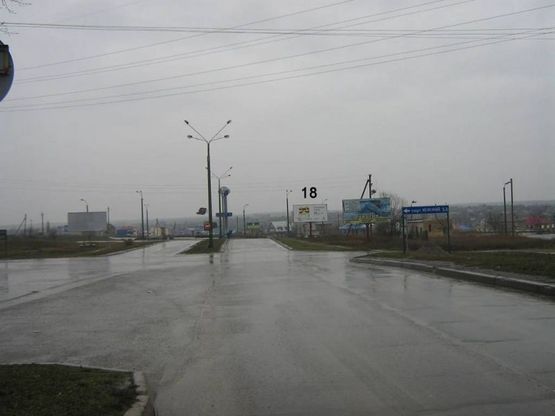 Фото рекламної площини за адресою г.Южный, Кольцевая развязка, якорь, справа