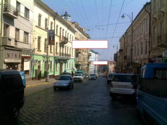 Фото рекламной плоскости по адресу вул. Головна, 34