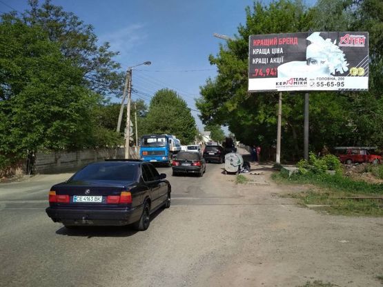 Фото рекламной плоскости по адресу вул. Миколаївська, 47 (біля з/п)