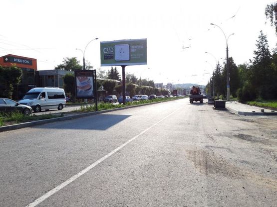 Фото рекламной плоскости по адресу проспект Незалежності, 98 (зі сторони ТЦ "Формаркет")