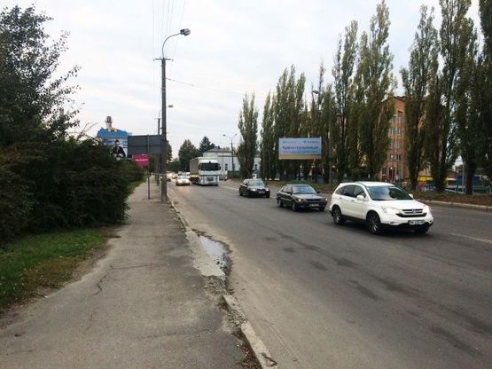 Фото рекламной плоскости по адресу Князя Володимира ул. - Штейнгеля ул. в центр