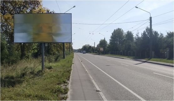 Фото рекламної площини за адресою выезд со Львова в сторону Давыдова, Зеленая ул.