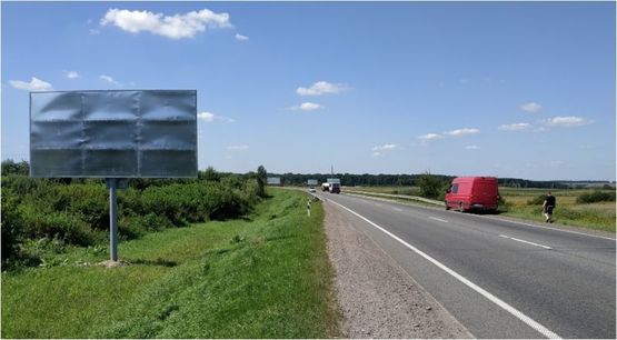 Фото рекламной плоскости по адресу Трасса М-06 Киев-Чоп, Окружная дорога в сторону Киева перед Гамалиевкой
