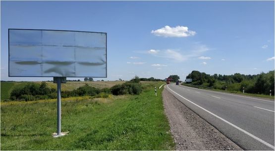 Фото рекламной плоскости по адресу М-06 Киев-Чоп, Окружная дорога з Киева после Гамалиевки, левый