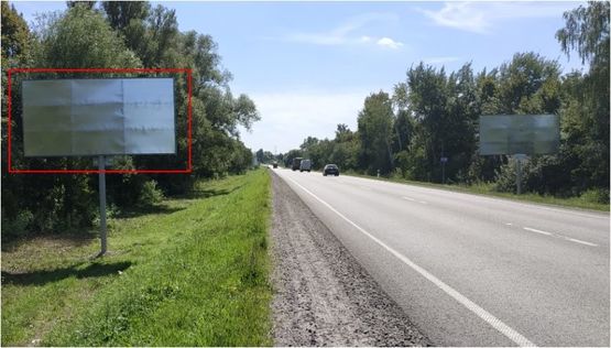 Фото рекламної площини за адресою М-06 Киев-Чоп, с. Пидбирци, левый