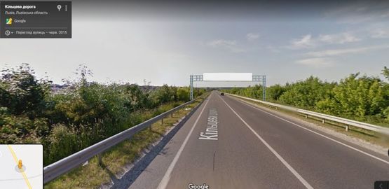 Фото рекламної площини за адресою Кольцевая дорога, западный обход, в сторону Фуджикури, №1