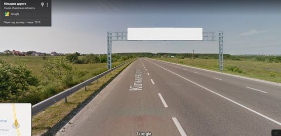 Фото рекламной плоскости по адресу Кольцевая дорога, западный обход, в сторону Фуджикури, №2