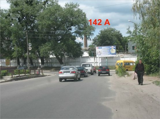 Фото рекламної площини за адресою ул.П.Запорожца со стороны забора Консервного з-да на перекр. с ул. Рыбная