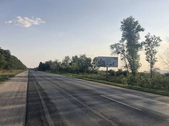 Фото рекламної площини за адресою В`їзд-в-м.Біла-Церква-з-Київ ( біля МФ "Веста" )          сторона А