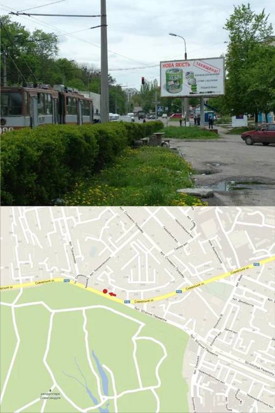 Фото рекламной плоскости по адресу Сквирське шосе 222 (з.Піонерська)