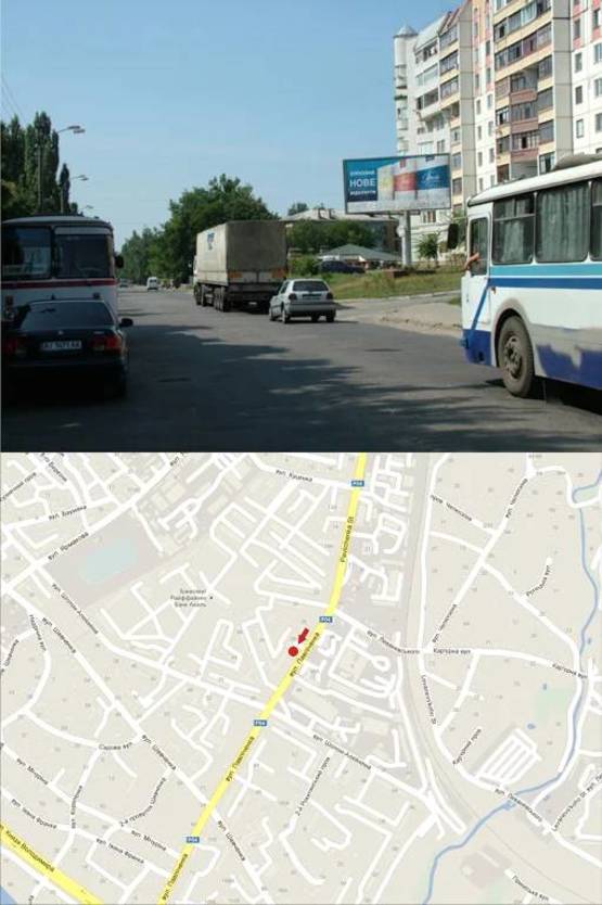 Фото рекламної площини за адресою вул. Павлюченко(р-н будинку №28)