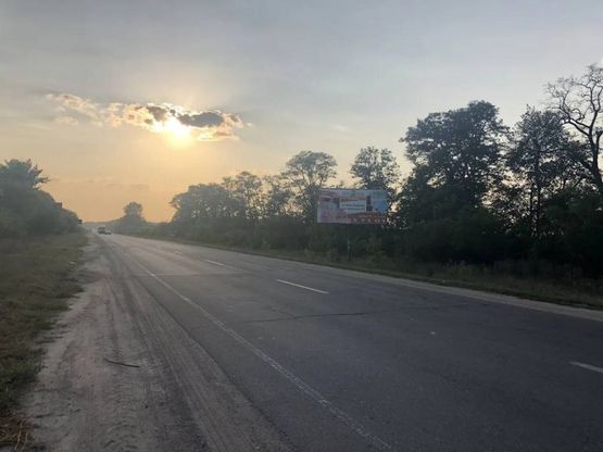 Фото рекламной плоскости по адресу Сквирське шосе, перехрестя на  "Митницю",виїзд з міста