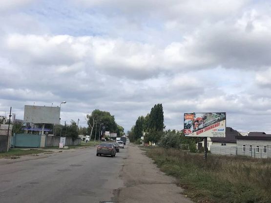 Фото рекламної площини за адресою вул.-Таращанська (біля МФ "Модерн, напрямок в місто)