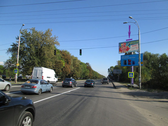 Фото рекламної площини за адресою Кільцева дорога, 300 м до зупинки Ринок "Столичный" (верхня пл.)