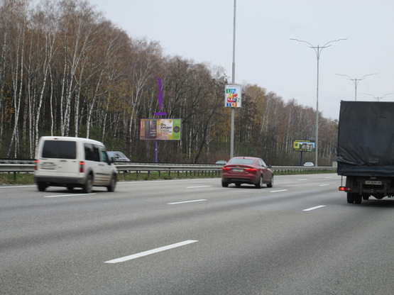 Фото рекламної площини за адресою Бориспільське шосе, 28 км, в напрямку а/п Бориспіль