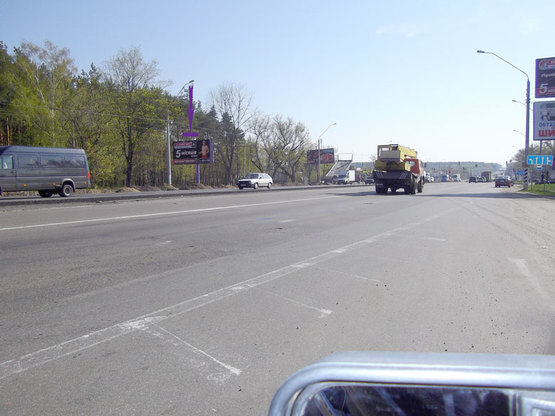 Фото рекламной плоскости по адресу Житомирська траса 20 км. - Стоянка - у напрямку Києва