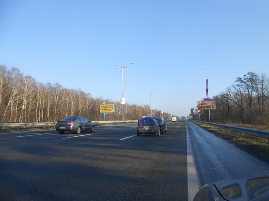 Фото рекламної площини за адресою Бориспільське шосе, 27,2 км,  опора №182,  в напрямку а/п Бориспіль