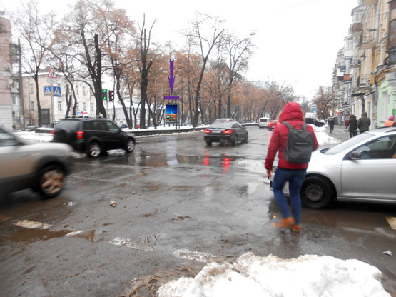 Фото рекламної площини за адресою Верхній Вал, 48/28, вул. Волоська