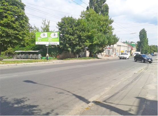 Фото рекламної площини за адресою Тернопольская ул., 12 (напротив ТЦ,"Фокстрот",супермаркета "Фуршет","А-Банк")