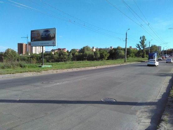 Фото рекламної площини за адресою Мирного П. ул., (ЖК "Набережний Квартал")