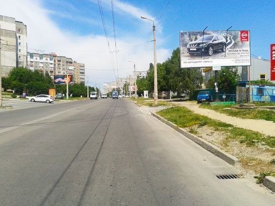 Фото рекламної площини за адресою Мирного П. ул., (напротив д. 27)