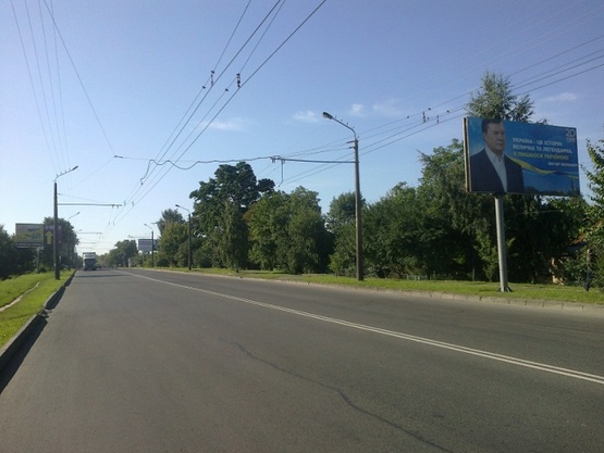 Фото рекламной плоскости по адресу вул. Ковельська, 139