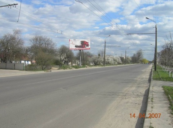 Фото рекламной плоскости по адресу вул. Ковельська,144_завод "Руна"