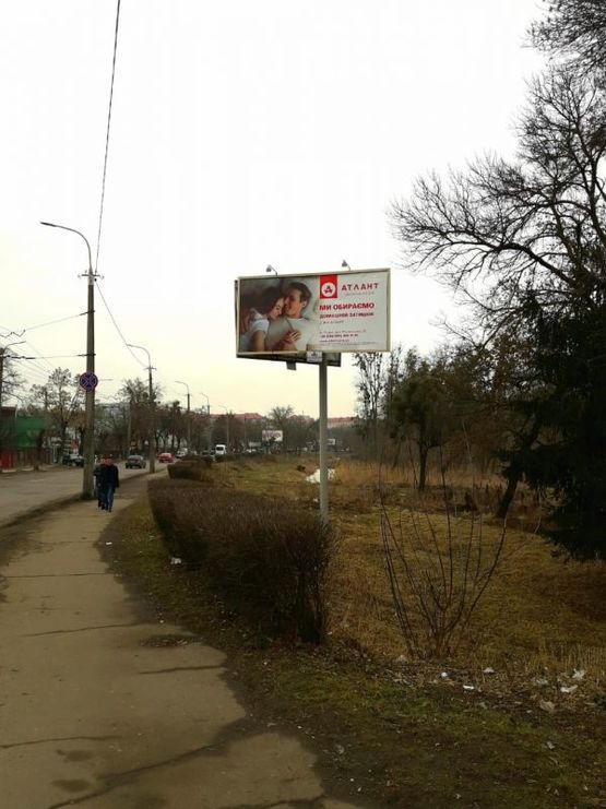 Фото рекламной плоскости по адресу вул.Глушець,11(Центральний ринок)