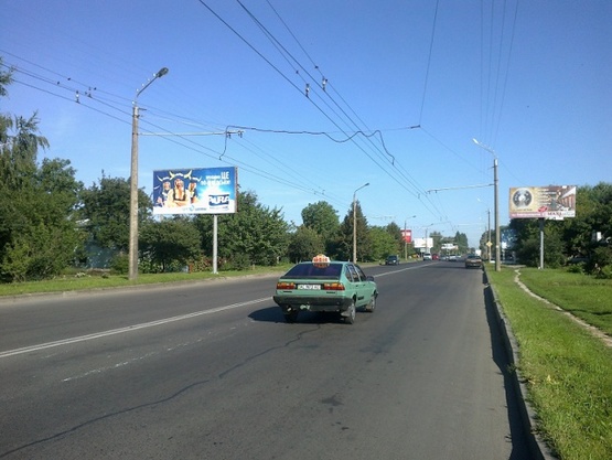 Фото рекламной плоскости по адресу вул. Ковельська, 139
