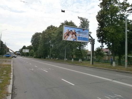 Фото рекламной плоскости по адресу Хмельницкое  шоссе, 28 из центра