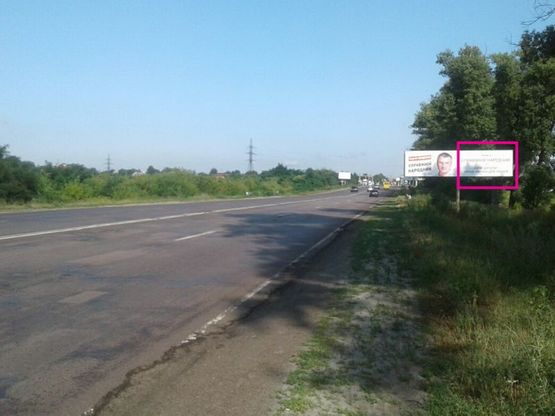 Фото рекламной плоскости по адресу Траса Е40, в'їзд в м.Бориспіль зі сторони Харкова, 42км траси. NEW