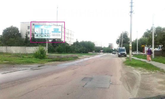Фото рекламной плоскости по адресу вул.  Шевченка, 20
