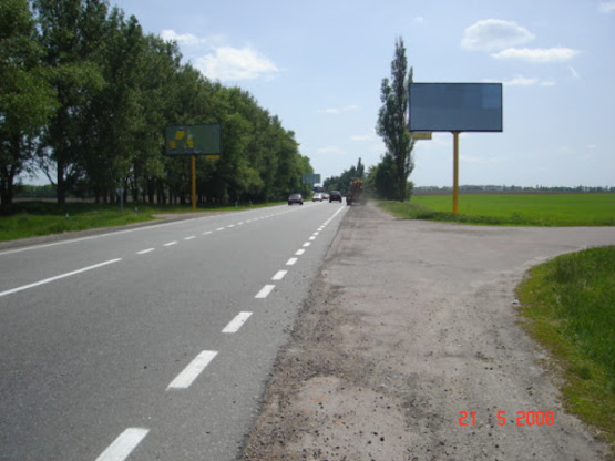 Фото рекламної площини за адресою трасса Борисполь-Днепропетровск_км 3+250_правый