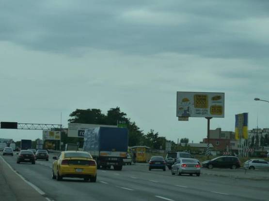 Фото рекламної площини за адресою трасса Киевское полукольцо (Окружная) км 11+550_левый // в Киев