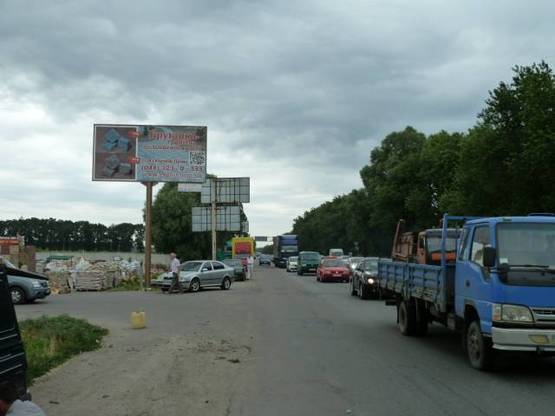 Фото рекламной плоскости по адресу трасса Киевское полукольцо (Окружная) км 15+450_правый // в Киев