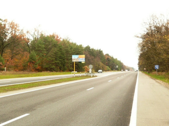 Фото рекламної площини за адресою трасса Киев-Чернигов_км 46+470_левый                        // из Киева