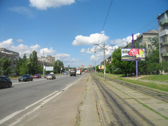 Фото рекламной плоскости по адресу Харьковское шоссе,7/13